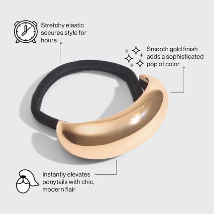 kitsch Gold Metal Cloud Cuff - Small