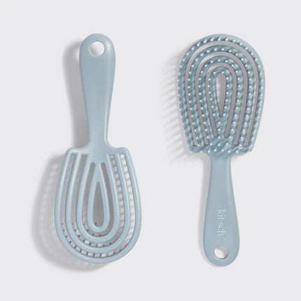 kitsch Haze Blue Detangling Flexi Brush - Mini