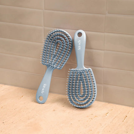 kitsch Haze Blue Detangling Flexi Brush - Mini