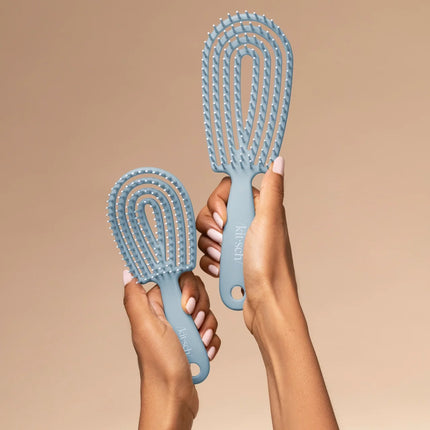 kitsch Haze Blue Detangling Flexi Brush - Mini