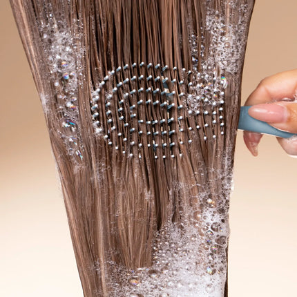 kitsch Haze Blue Detangling Flexi Brush - Mini