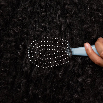 kitsch Haze Blue Detangling Flexi Brush - Mini