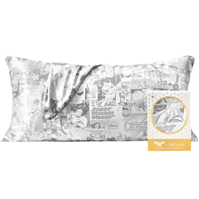 kitsch-kitsch-x-wonder-woman-satin-pillowcase-in-comic-print-king-1