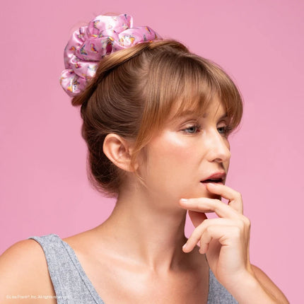kitsch Lisa Frank X Kitsch Pillow Scrunchies® in Satin in the Fantastic World of Lisa Frank