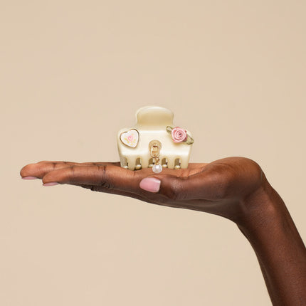 kitsch KitschPop™️ Cloud Clip & Charms in Pearlized Cream