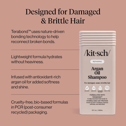 kitsch Repairing Argan Oil Shampoo