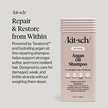 kitsch Repairing Argan Oil Shampoo