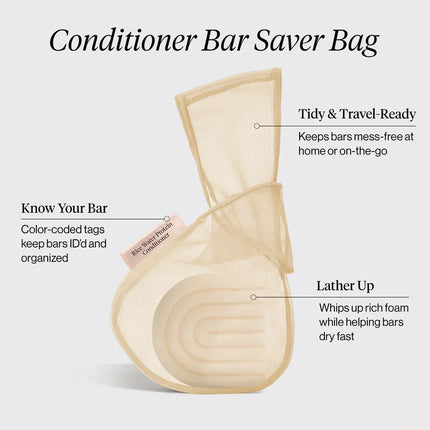 kitsch Rice Water Protein Conditioner Bar Saver Bag