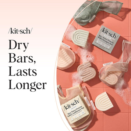 kitsch Rice Water Protein Shampoo Bar Saver Bag