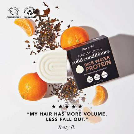 kitsch Rice Water Shampoo & Conditioner Set for Hair Growth