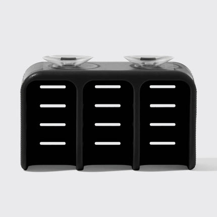 kitsch Self-Draining Soap Dish - Black