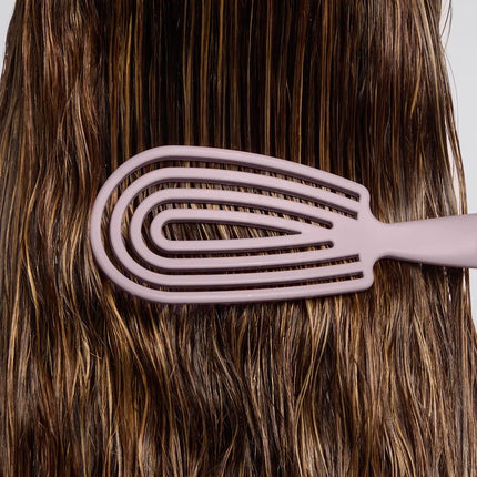 kitsch Soft Violet Detangling Flexi Brush