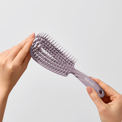kitsch Soft Violet Detangling Flexi Brush