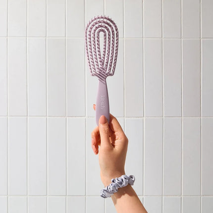 kitsch Soft Violet Detangling Flexi Brush