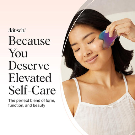 kitsch Stainless Steel Gua Sha - Iridescent