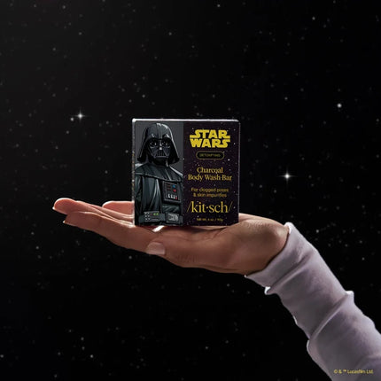 kitsch Star Wars™ & Kitsch Charcoal Detoxifying Solid Body Wash - Darth Detox
