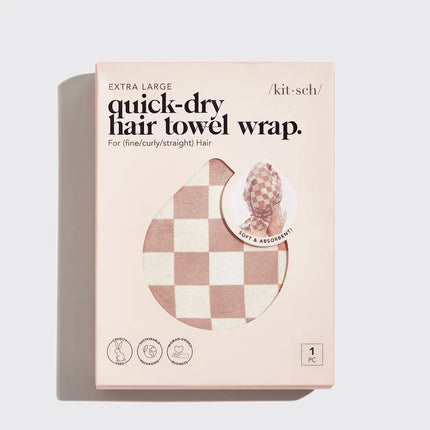 kitsch-terracotta-checker-xl-hair-towel-wrap-3