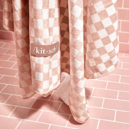 kitsch-terracotta-checker-xl-hair-towel-wrap-5