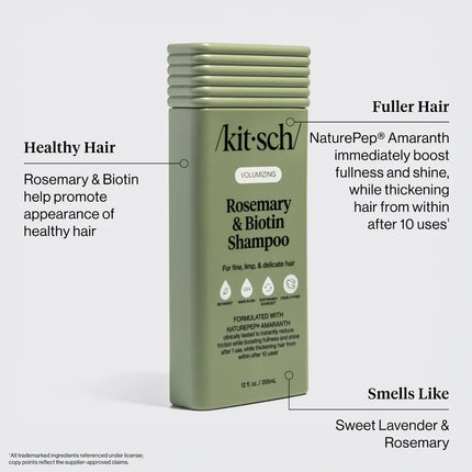 kitsch Volumizing Rosemary & Biotin Shampoo