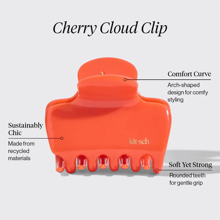 kitsch Cherry Cloud Claw Clip - Medium