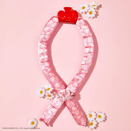 kitsch Kitsch x Hello Kitty XL Heatless Curling Set - Pink Hello Kitty Faces
