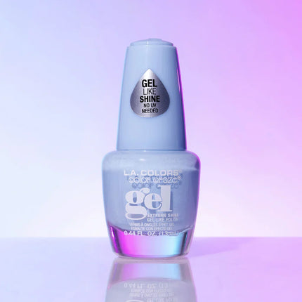 LA Colors Aura Halo Gel Polish - Mist Of Blue