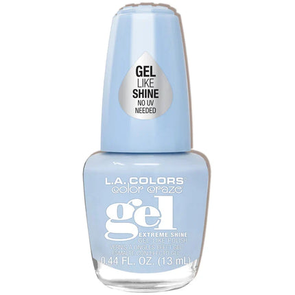 LA Colors Aura Halo Gel Polish - Mist Of Blue