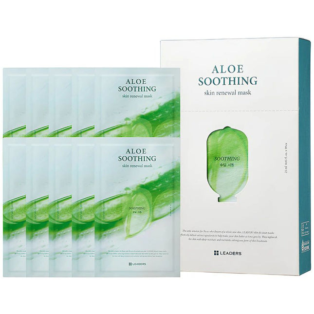 Leaders Cosmetics USA Leaders Aloe Soothing Skin Renewal Mask