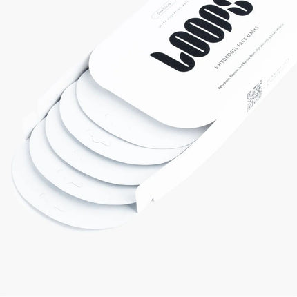 LOOPS Dew Cloud - Ultra Hydrating Hydrogel Face Mask - 5 Pack
