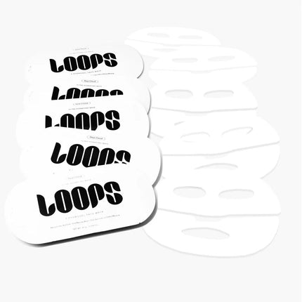 LOOPS Dew Cloud - Ultra Hydrating Hydrogel Face Mask - 5 Pack