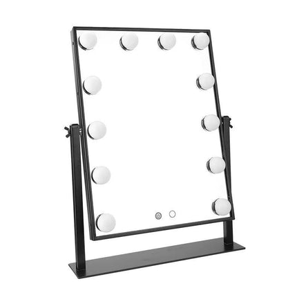 Lurella Cosmetics 12 Bulb Vanity Mirror - Black
