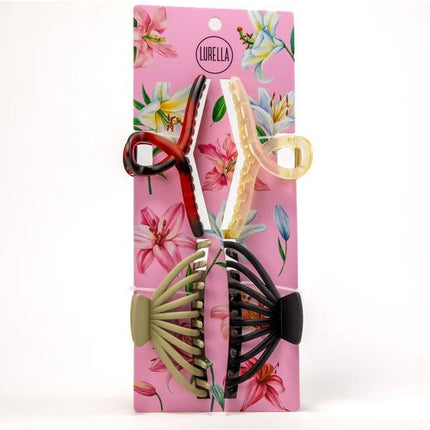 Lurella Cosmetics 4 Pack Hair Clips