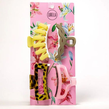 Lurella Cosmetics 4 Pack Hair Clips
