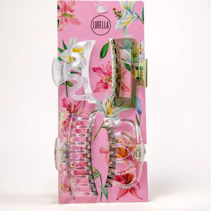 Lurella Cosmetics 4 Pack Hair Clips