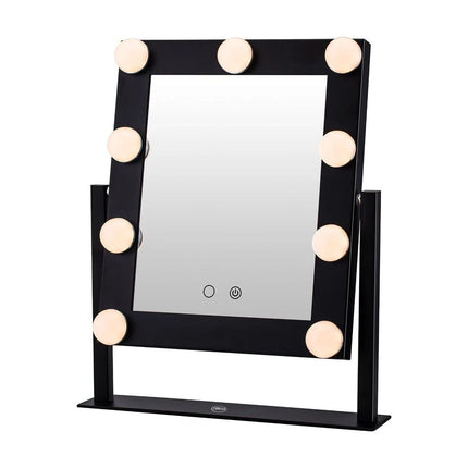 Lurella Cosmetics 9 Bulb Vanity Mirror - Jet Black