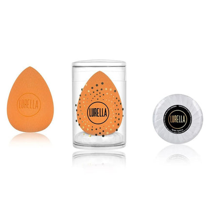 lurella-cosmetics-teardrop-beauty-sponge-orange-4