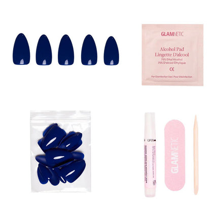 Glamnetic Midnight Blue Press On Nails