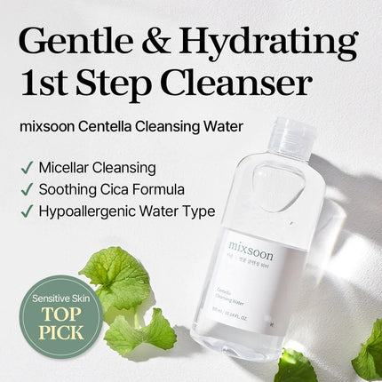 mixsoon Centella Cleansing Water