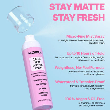 Moira 16HR Seal Setting Spray
