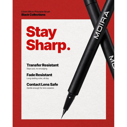 Moira 24HR Nano Ink Liner - Black