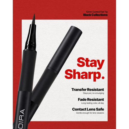 Moira 24 HR Pro Tip Ink Liner - Black