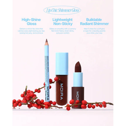 Moira Lip Chic Shimmer Gloss