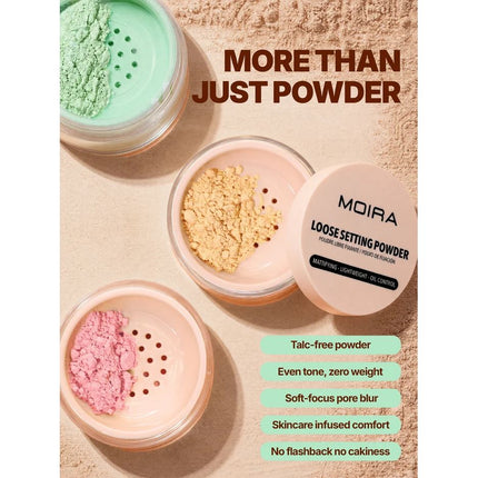 Moira Loose Setting Powder - Mint