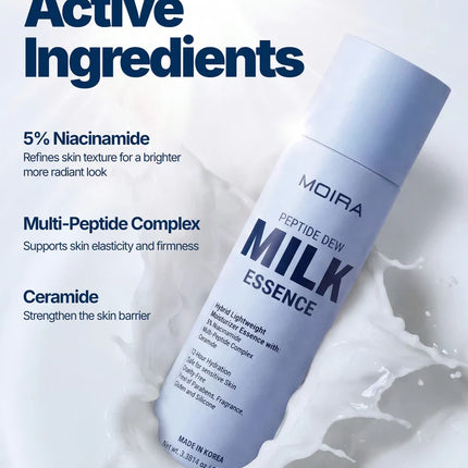 Peptide Dew Milk Essence by Moira Cosmetics 1