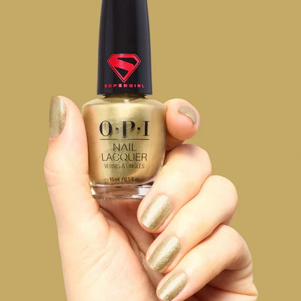 OPI x Supergirl Revenge is Chic