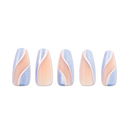 Paint Lab Celestial Waves Press-On Nails
