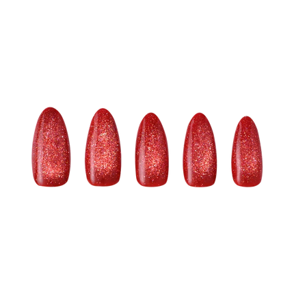 Paint Lab Red Rose Press-on Nails