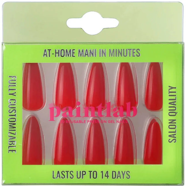 Paint Lab Red Vixen Press-on Nails