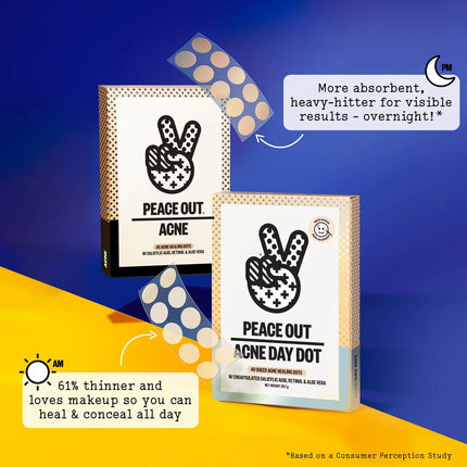 Peace Out Acne Day Dots - Jumbo