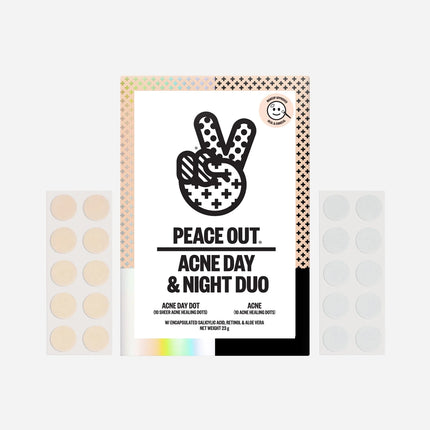 Peace Out Acne Day & Night Duo